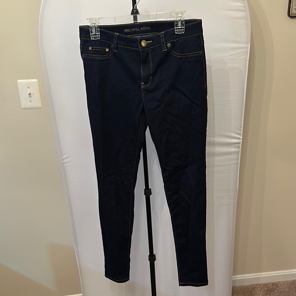Michael Kors Blue Skinny Jeans Classic Style
